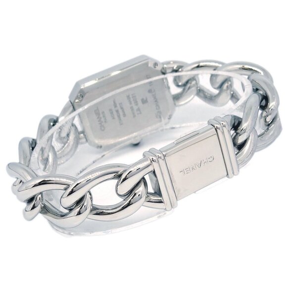 Chanel Premiere H1064 Quartz Watch Silver SS Shell #M ZD46021 185493 - Picture 3 of 7